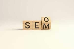scritta seo e sem