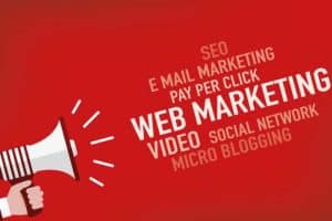 foto web marketing scritta