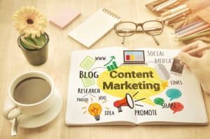 content e sito web